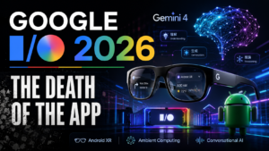 Google I/O 2026 Gemini 4 Android XR glasses death of the app