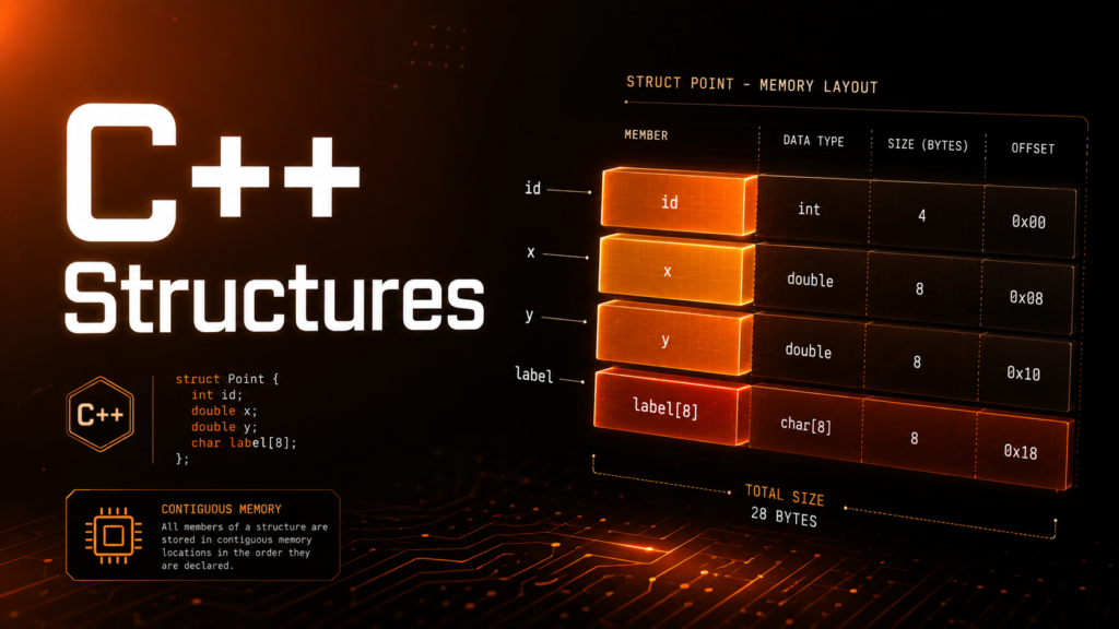 C++ struct structures aggregate initialization
