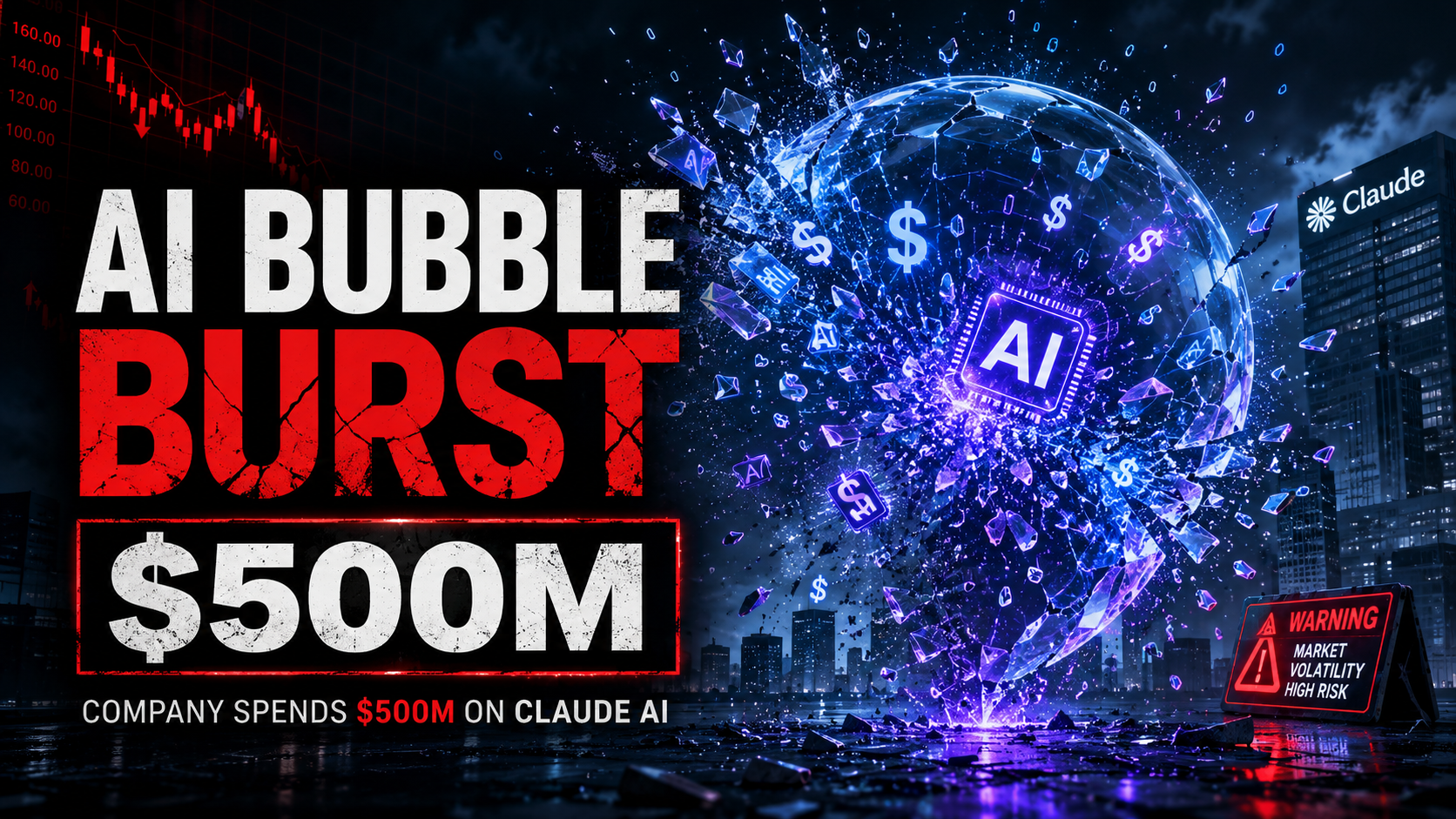 AI bubble burst 2026 company spends 500 million on Claude AI spending crisis