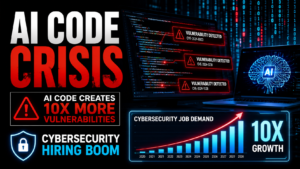 AI code creates 10x more vulnerabilities driving cybersecurity hiring boom 2026