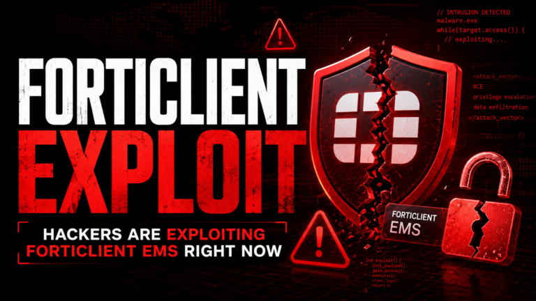 FortiClient EMS CVE-2026-35616 critical RCE vulnerability exploit