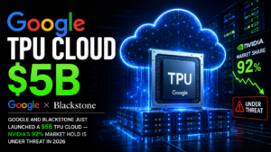 Google Blackstone TPU cloud 5 billion Nvidia alternative 2026