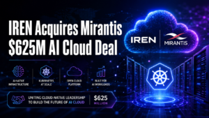 IREN acquires Mirantis $625 million AI cloud deal 2026