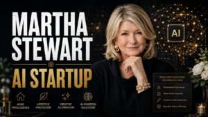 Martha Stewart AI startup launch 2026