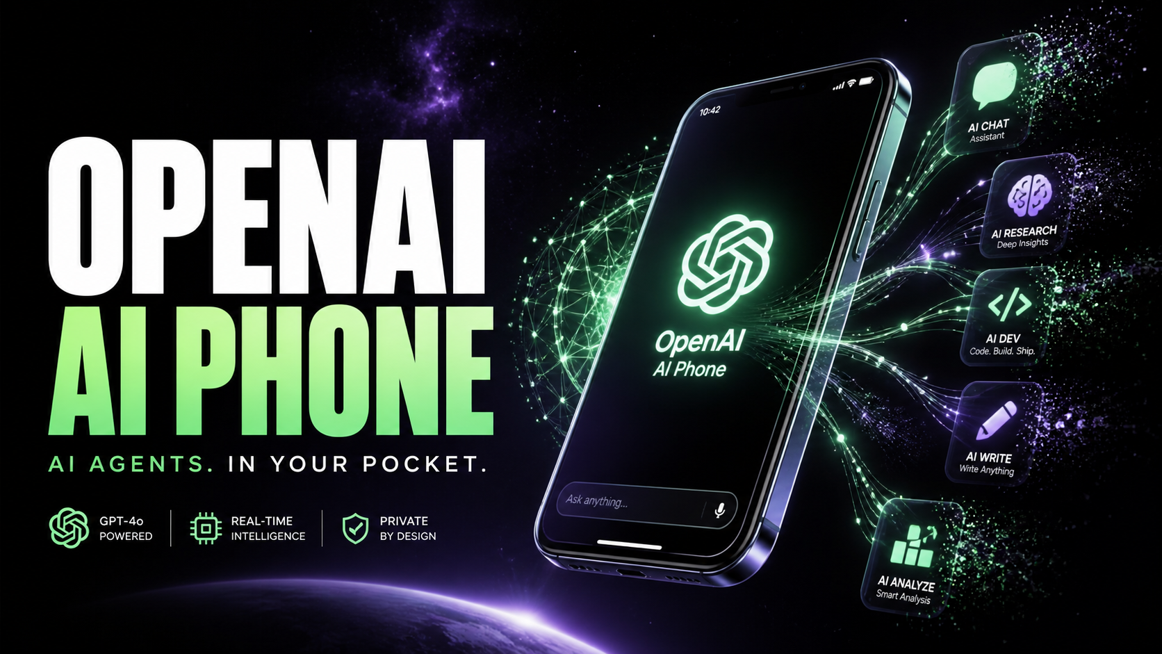 OpenAI AI phone 2028 no apps just agents