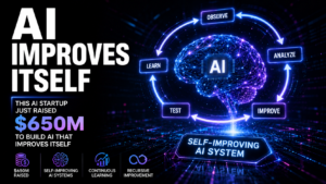 self-improving AI startup 650 million funding recursive superintelligence 2026