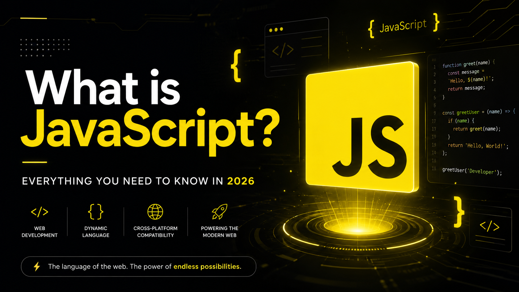 What is JavaScript featured image