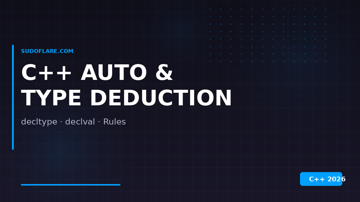 C++ auto decltype type deduction tutorial