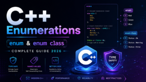 C++ Enumerations enum and enum class Complete Guide