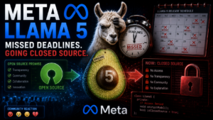 Meta Llama 5 Avocado missed deadlines going closed source AI model 2026