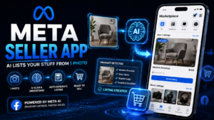 Meta Seller App AI Facebook Marketplace listings 2026